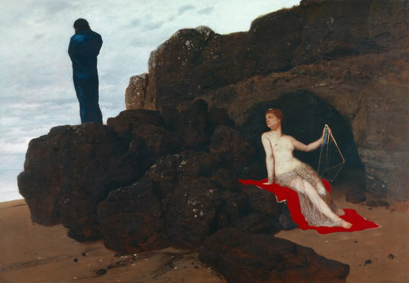 Ulises y Calipso - Arnold Böcklin