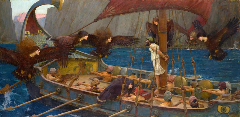 Ulises y las sirenas - John William Waterhouse
