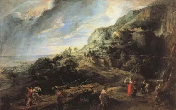 Ulises en la isla de los feacios - Peter Paul Rubens