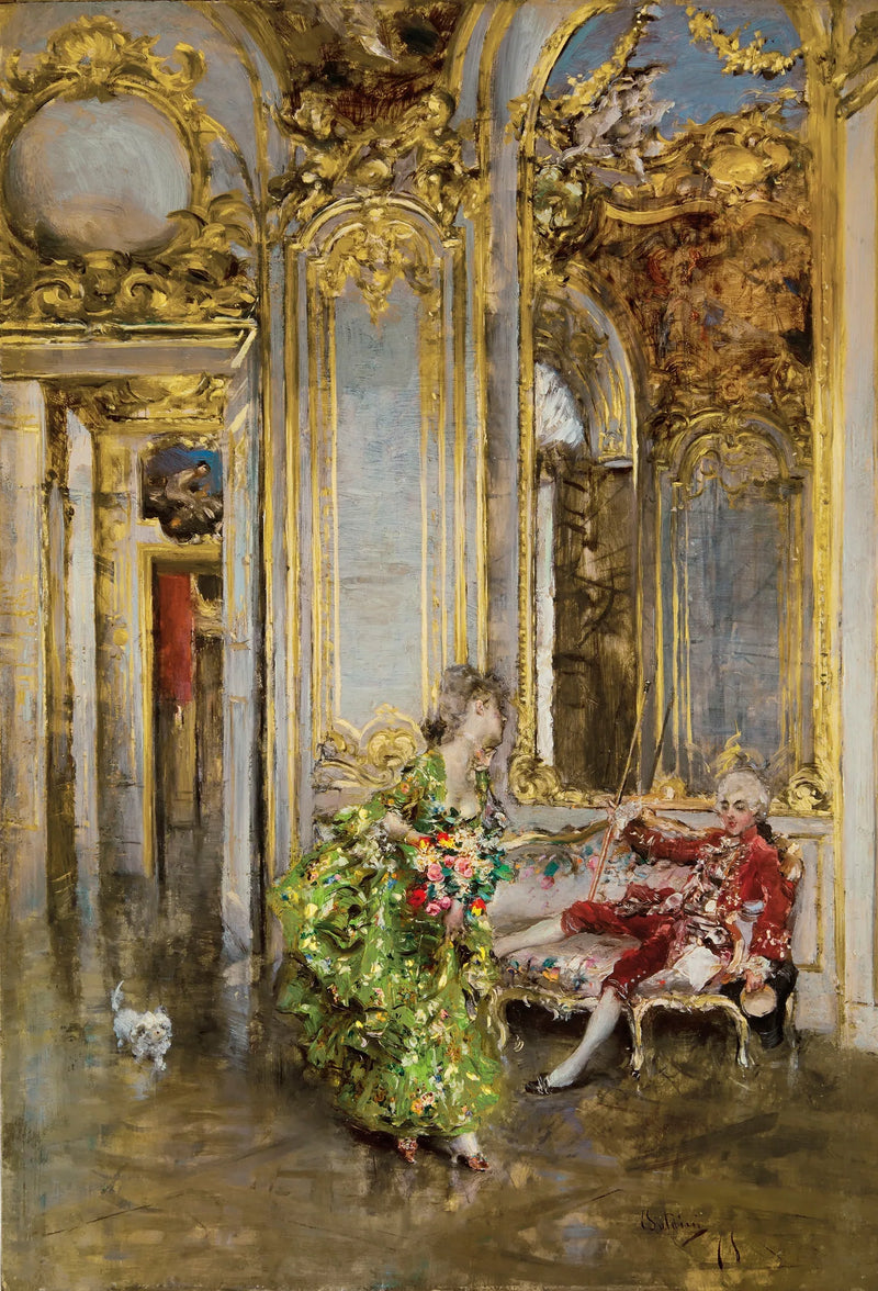 Un amigo del marqués - Giovanni Boldini