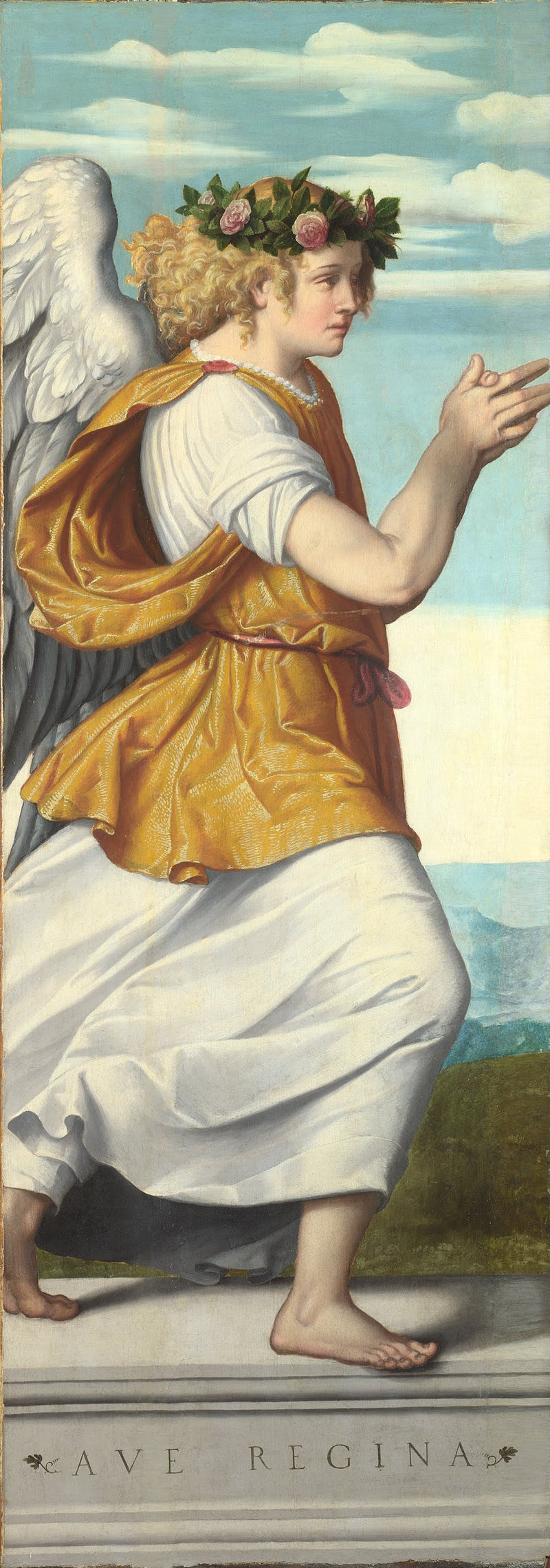 Un ángel adorador - Alessandro Bonvicino