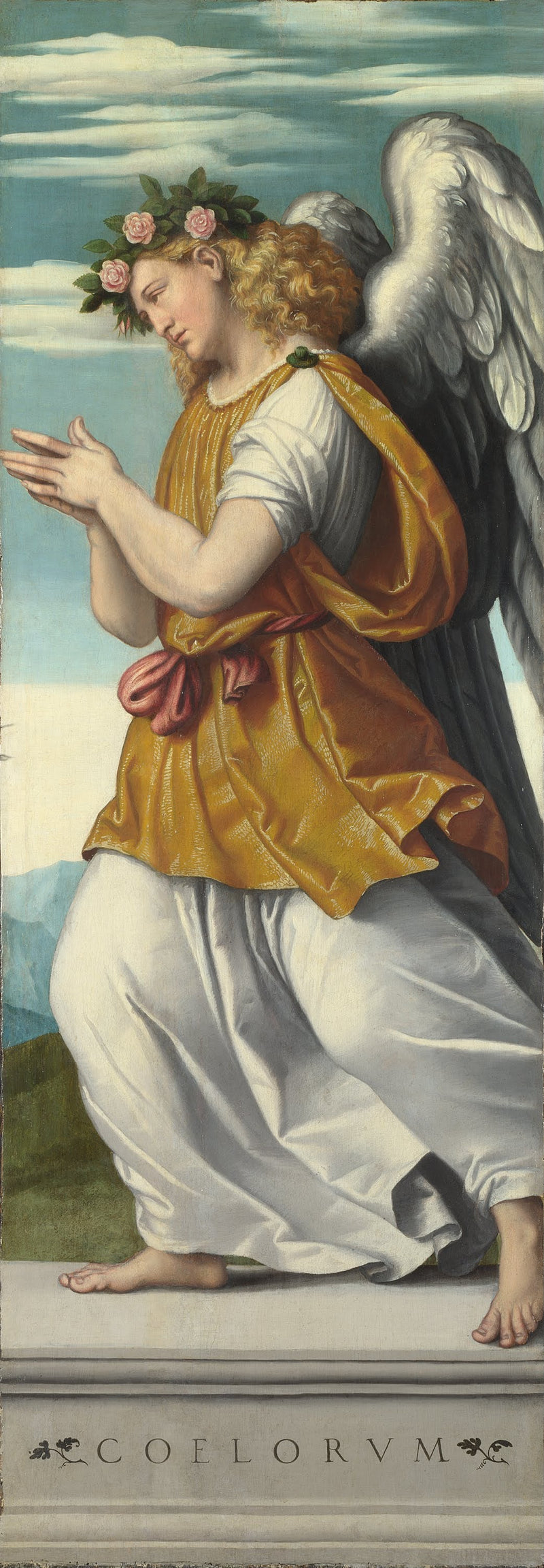 Un ángel adorador - Alessandro Bonvicino