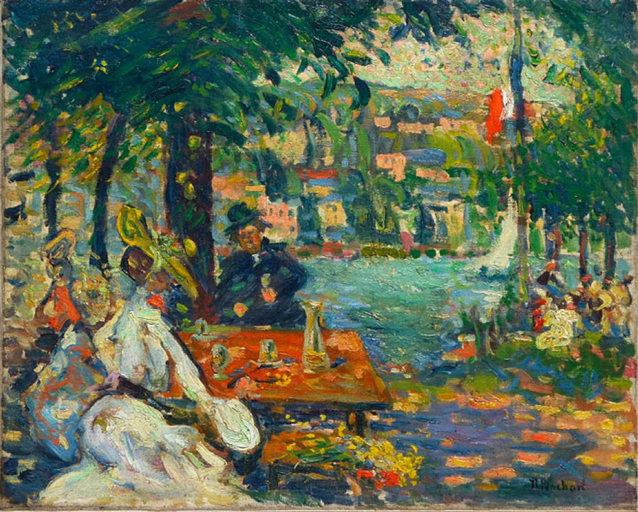 Una tarde en la Isla de las Cerezos - Robert Antoine Pinchon