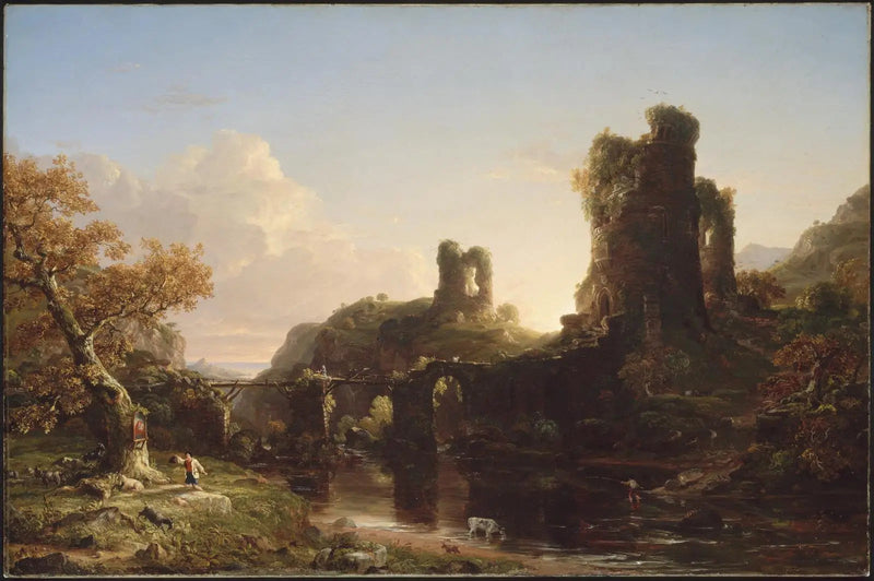 Un otoño italiano - Thomas Cole