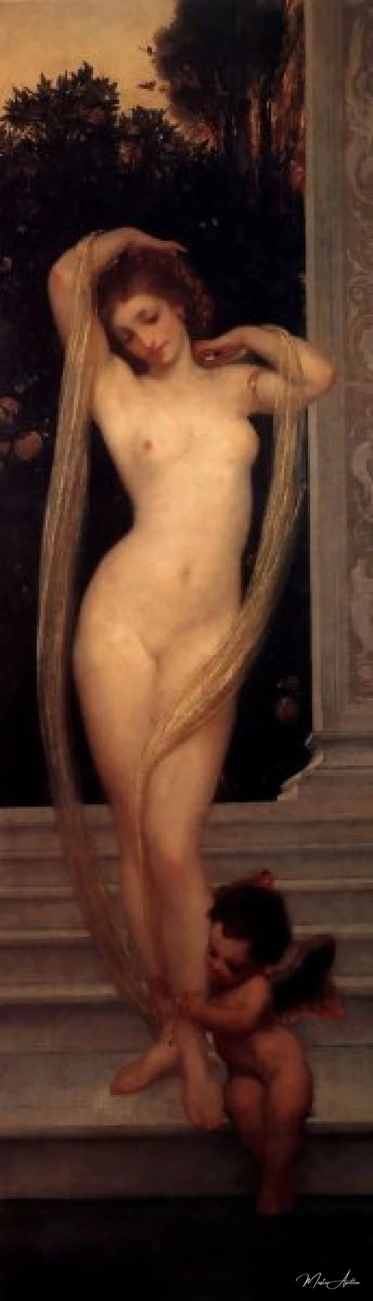 Un baigneur I - Frederic Leighton Reproductions de tableaux à la peinture à l’huile