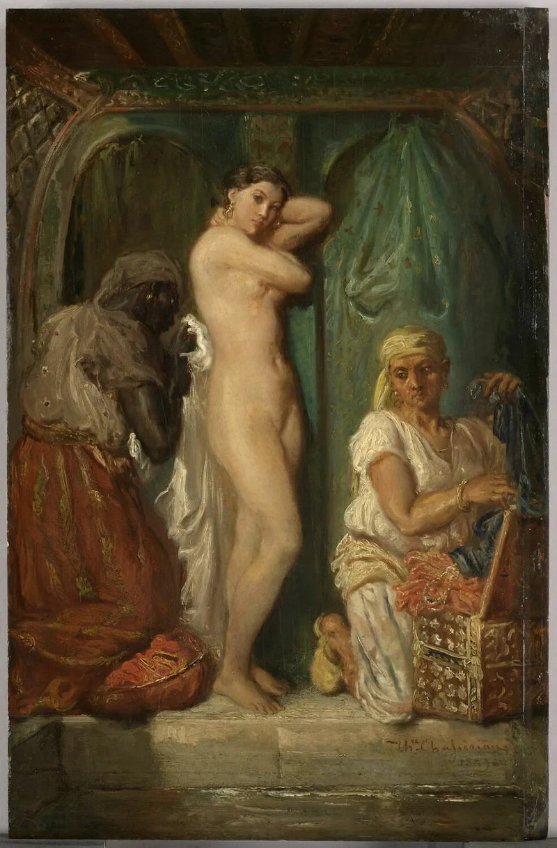 Un baño en el harén - Théodore Chassériau