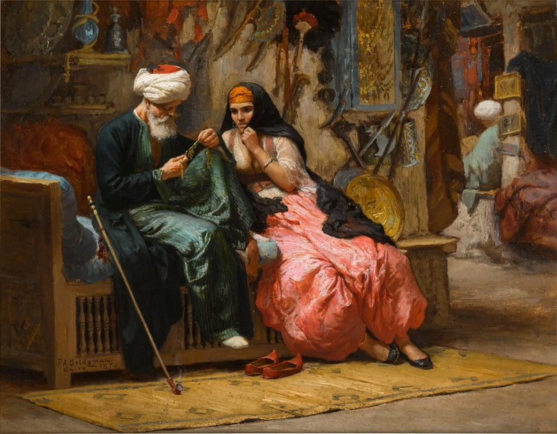 Una joya preciosa - Frederick Arthur Bridgman