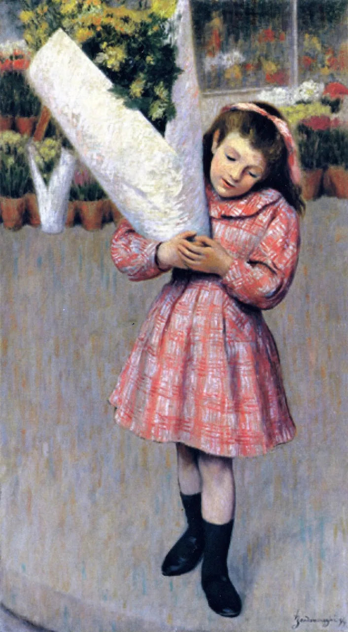 Un ramo de flores - Federico Zandomeneghi