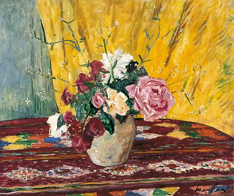 Un ramo de rosas - Maxime Maufra