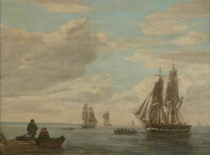 Un calma - Eugène Boudin