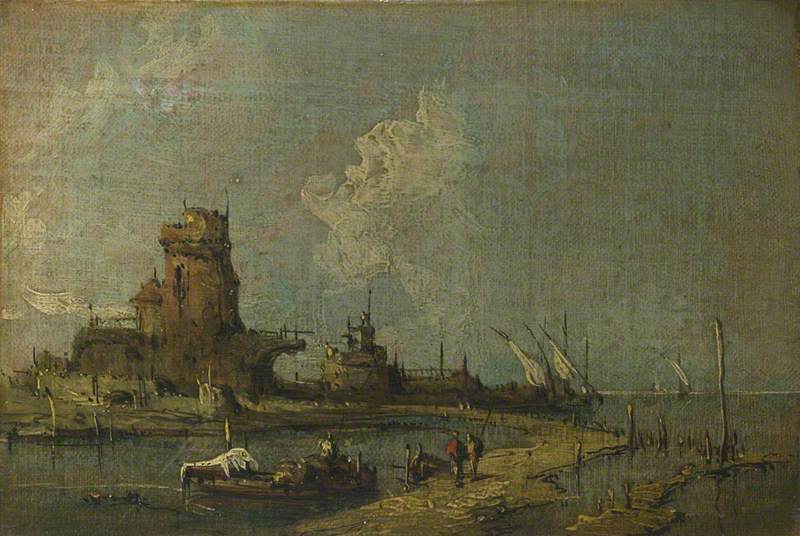 Un capricho de ruina - Francesco Guardi