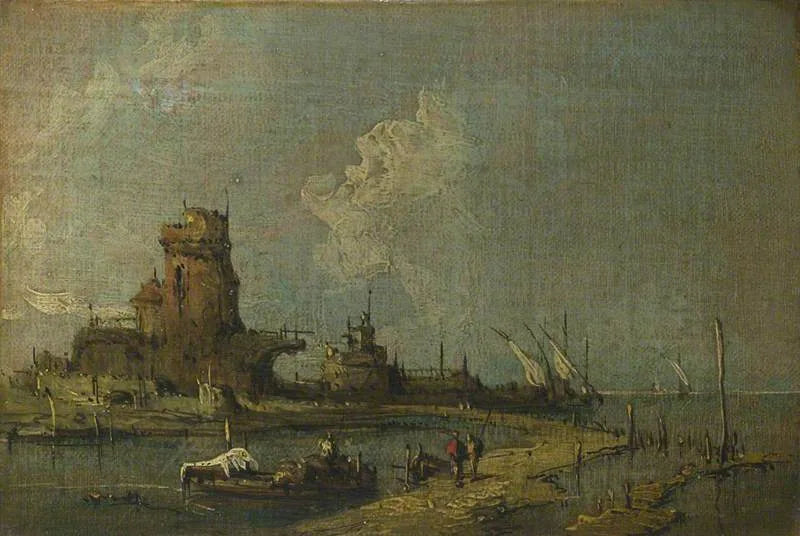 Un capricho de ruina - Francesco Guardi