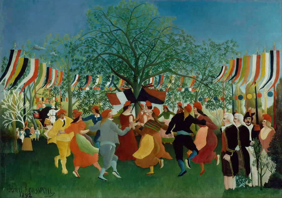 Un centenario de la Independencia - Henri Rousseau