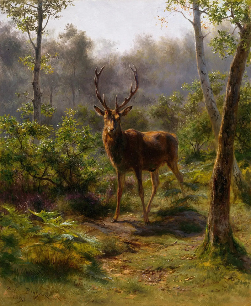 Un ciervo - Rosa Bonheur