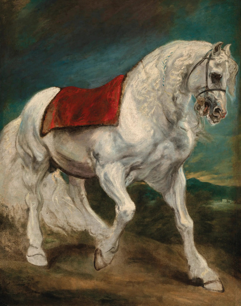 Un caballo andaluz - Antoine van Dyck