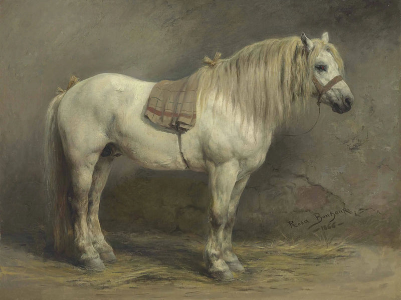 Un caballo blanco - Rosa Bonheur
