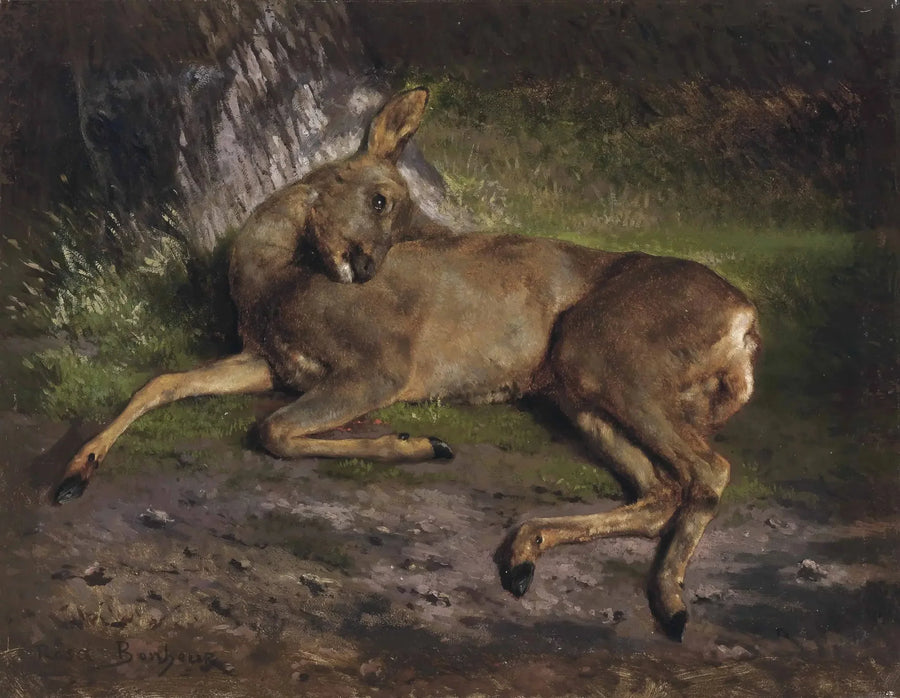 Un ciervo en el bosque - Rosa Bonheur