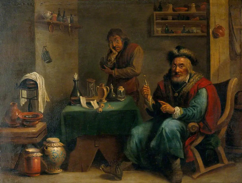 Un cirujano que extrajo un diente - David Teniers el Joven