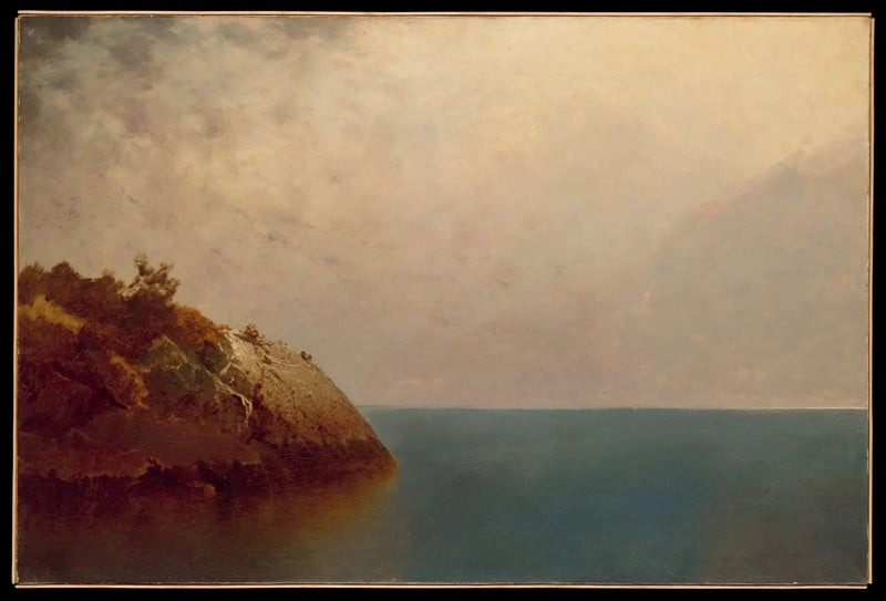 Un cielo brumoso - John Frederick Kensett