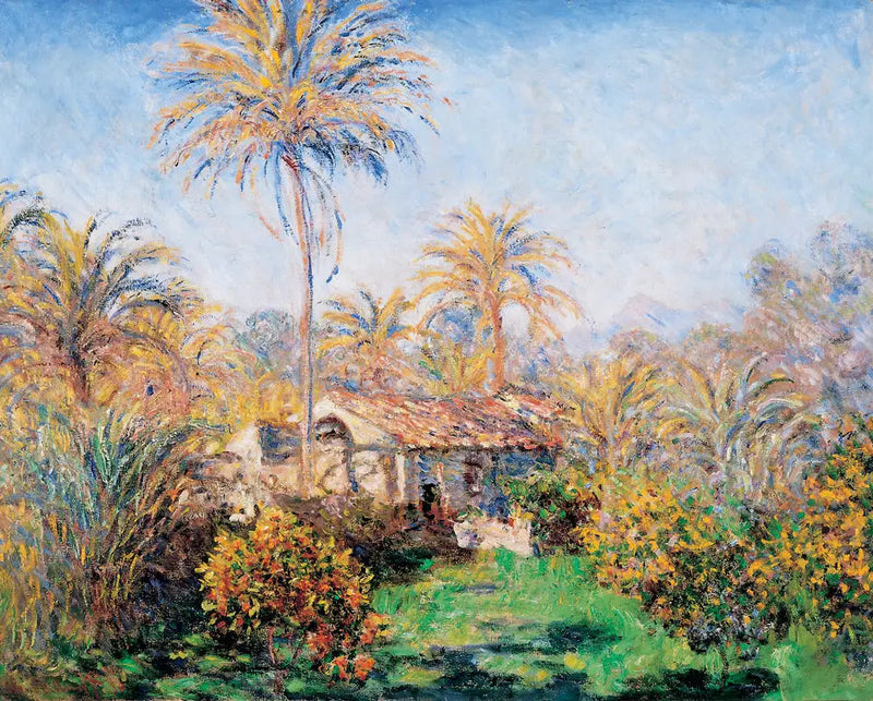 Un rincón de granja en Bordighera - Claude Monet