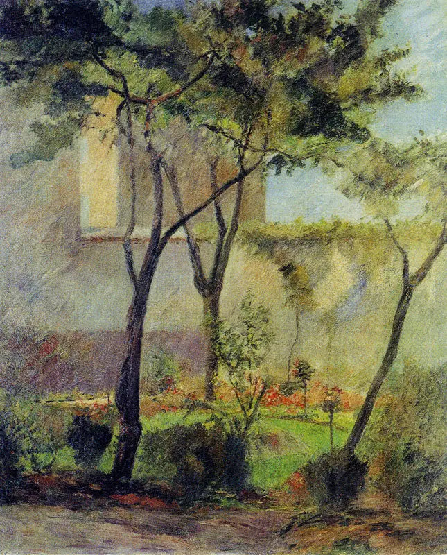 Un rincón de jardín, calle Carcel - Paul Gauguin