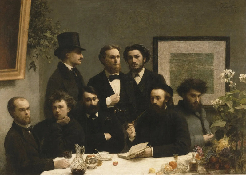Un rincón de mesa - Henri Fantin-Latour