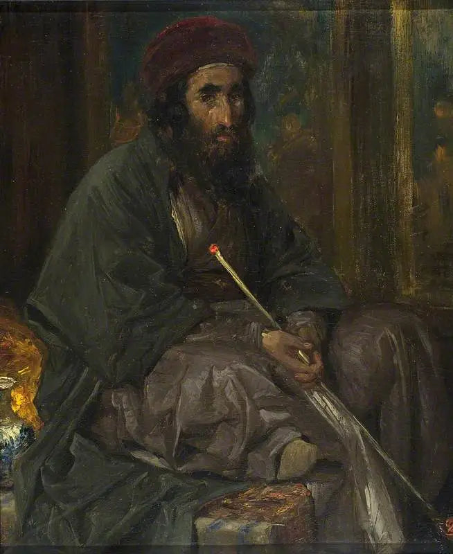 Un vendedor ambulante persa - Frederic Leighton