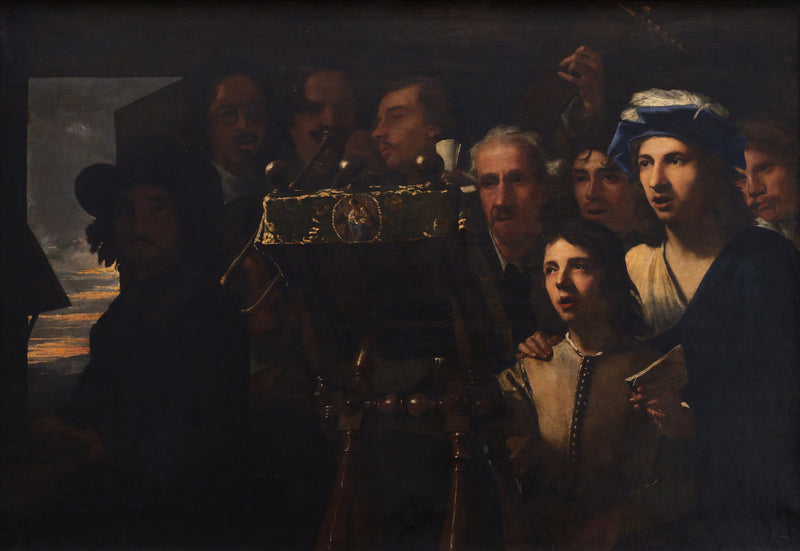 Un concierto - Luca Giordano