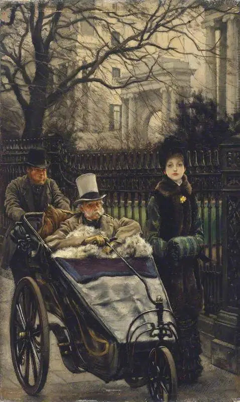 Un enfermo en recuperación - James Tissot