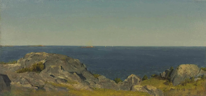 Un boceto en Manchester, Massachusetts - Sanford Robinson Gifford