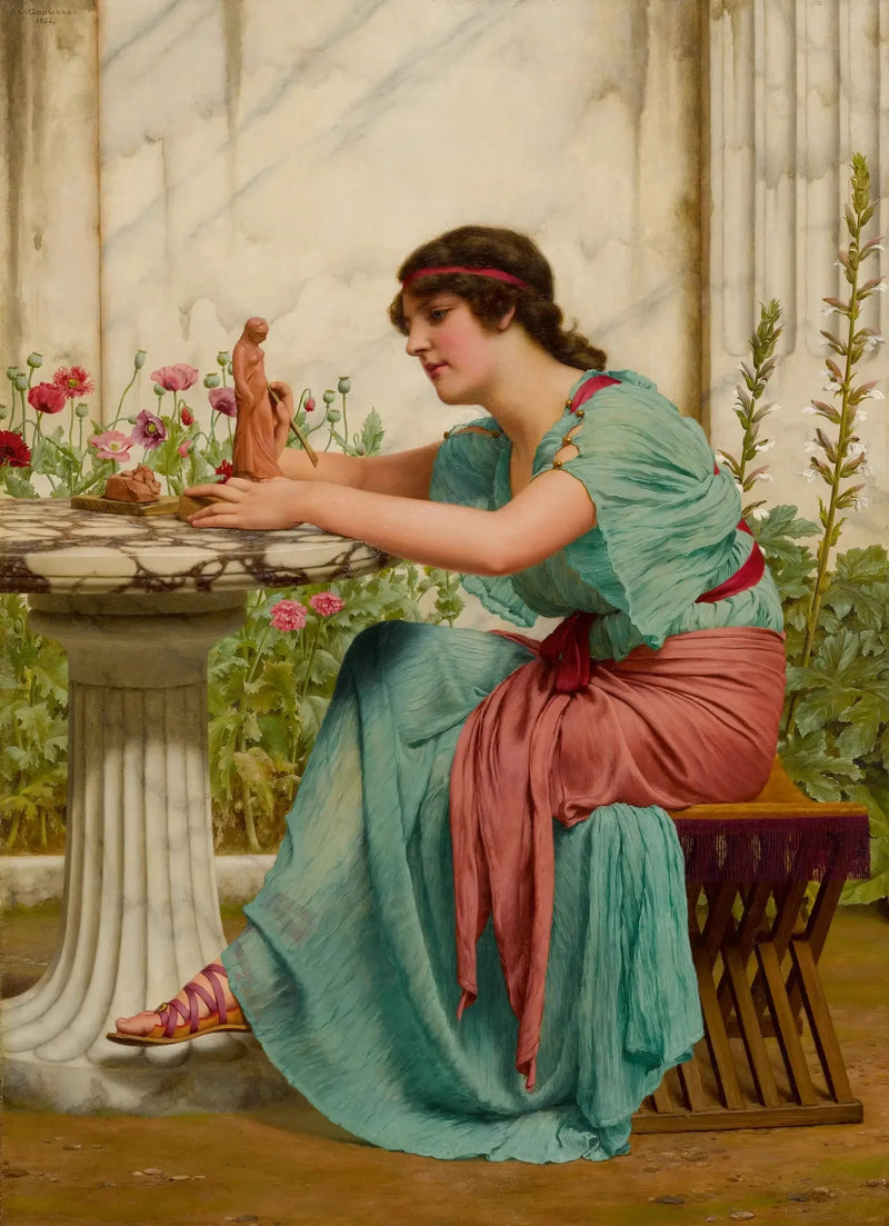 Un aficionado - John William Godward