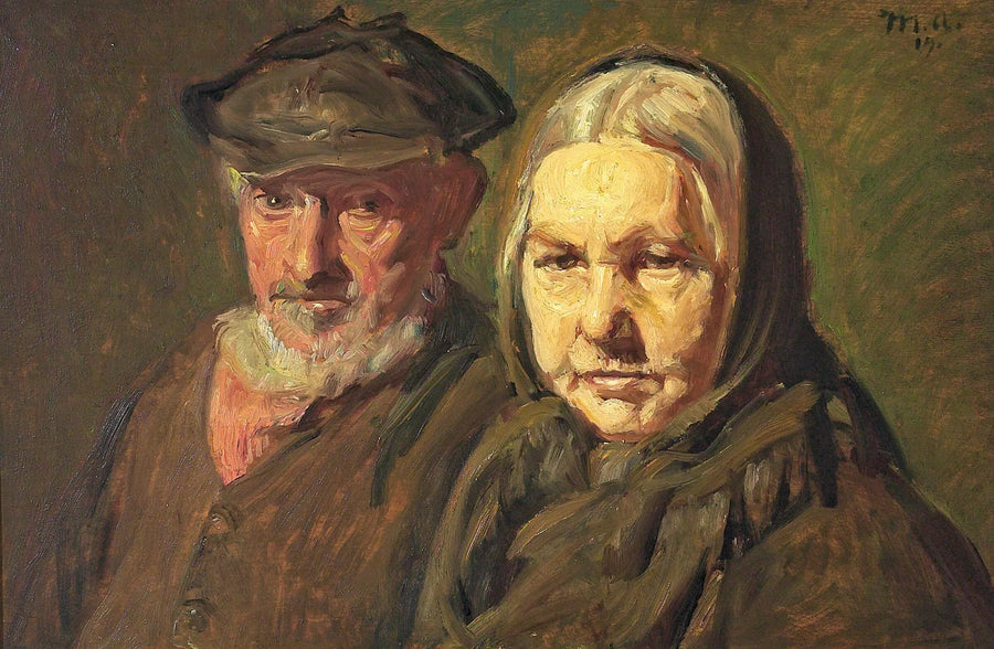 Un doble retrato. -Michael Peter Ancher