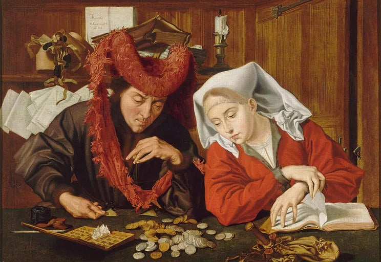 Un concejal y su esposa - Marinus van Reymerswale