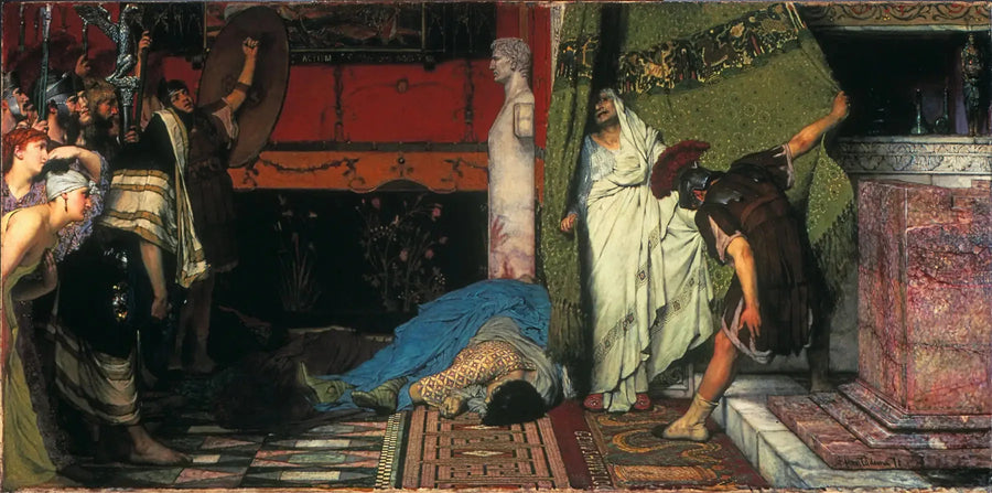 Un emperador romano (Claudio) - Lawrence Alma-Tadema