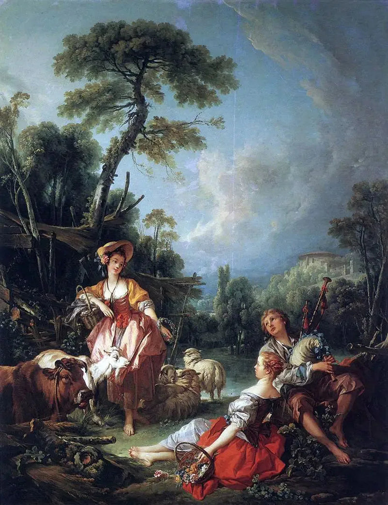 Un Verano pastoral - François Boucher