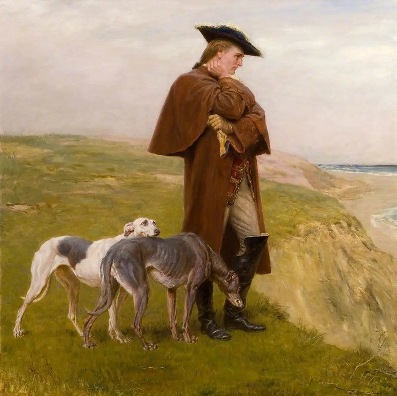 Un exiliado de los años 45 - Briton Rivière