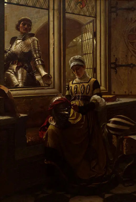 Una Prueba de Amor - Edmund Blair Leighton