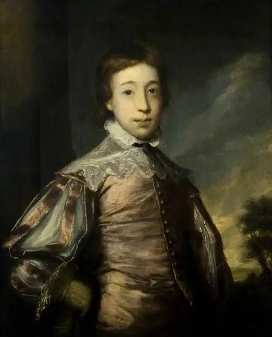 Un niño con vestido Van Dyck - Joshua Reynolds