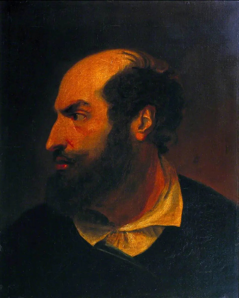 Un caballero español (según « Shylock » de John Jackson) - John Everett Millais