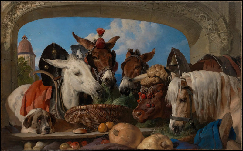 Un grupo de animales, Ginebra - Edwin Henry Landseer