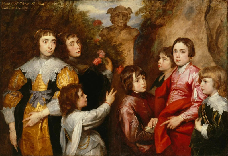 Un grupo familiar - Antoine van Dyck