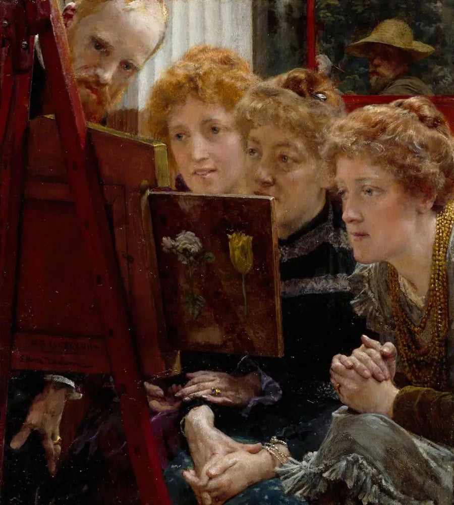 Un grupo familiar - Lawrence Alma-Tadema