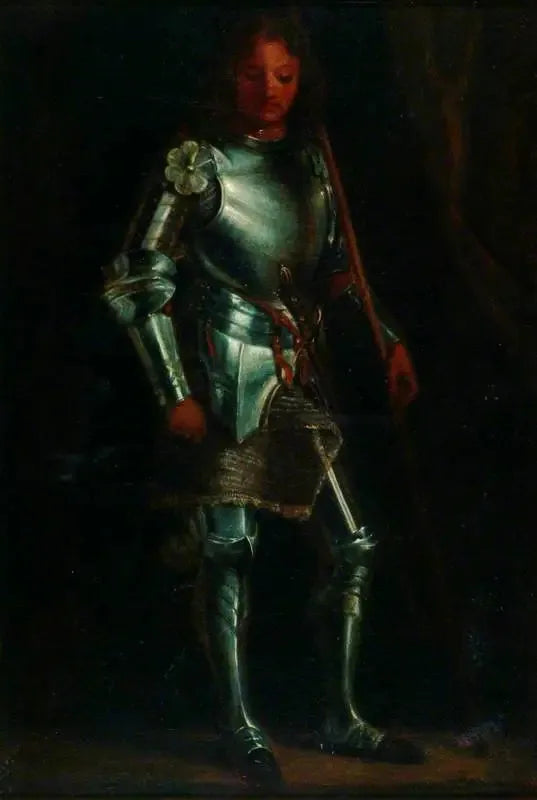 Un hombre con armadura - Giorgione