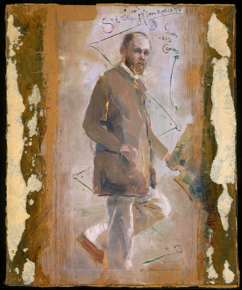 Una impresionista (Tom Roberts) - Charles Conder