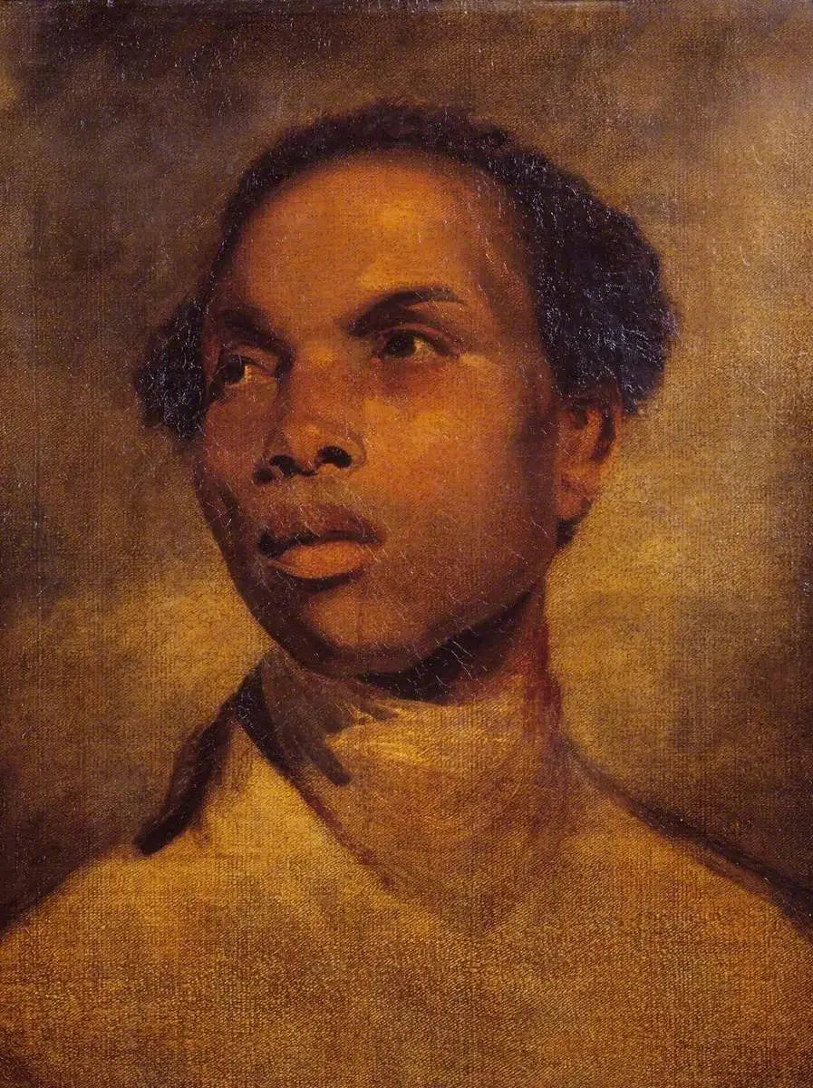 Un joven hombre negro (?Francis Barber) - Joshua Reynolds