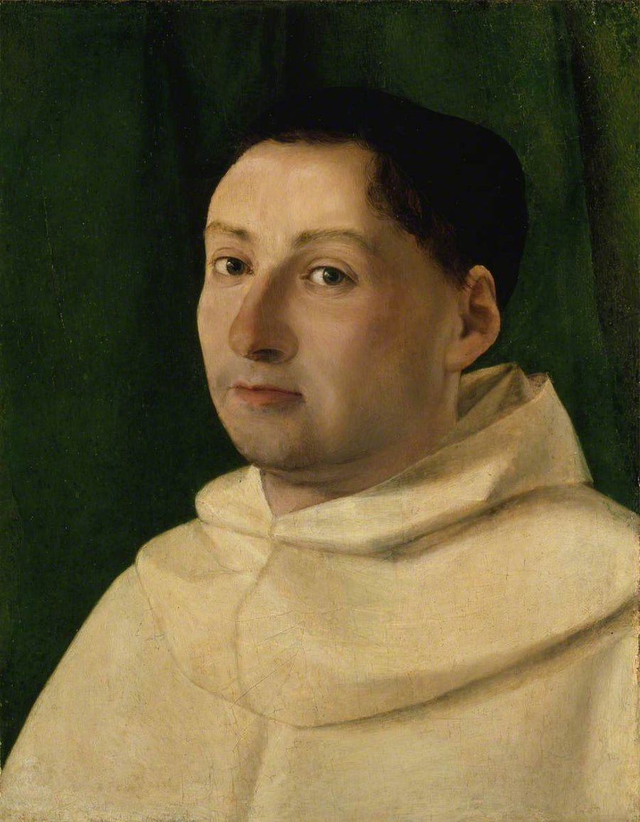 Un joven monje dominico - Lorenzo Lotto