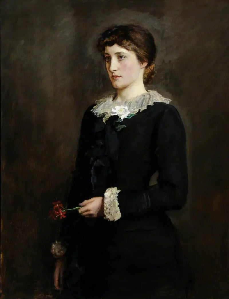 Un lirio de Jersey - John Everett Millais