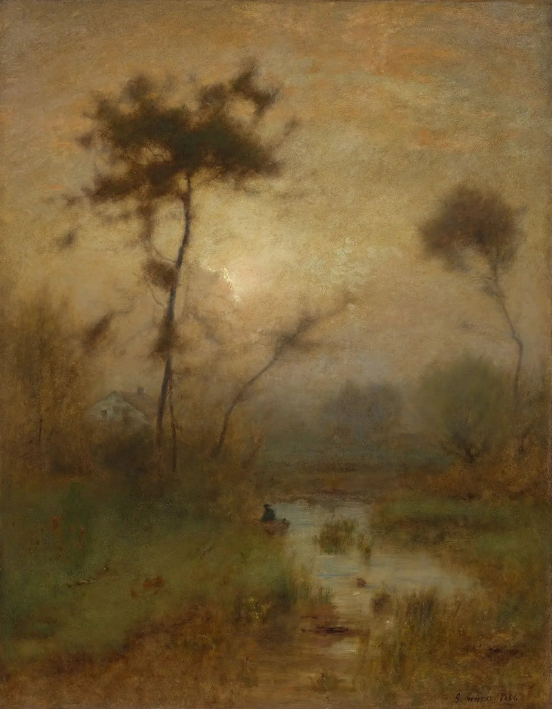 Una Mañana de Plata - George Inness