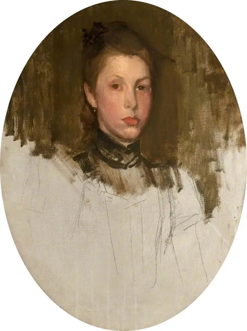 Un modelo parisino - James Abbott McNeill Whistler