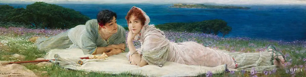 Un monde à part - Lawrence Alma-Tadema Reproductions de tableaux à la peinture à l’huile